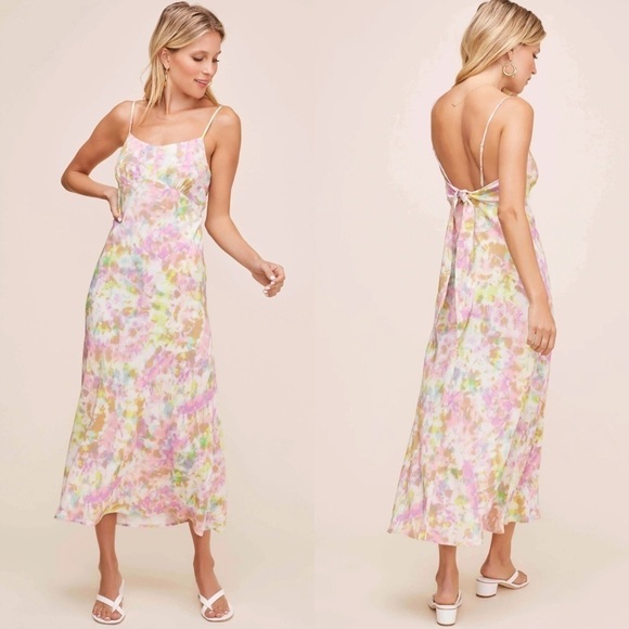 Anthropologie Dresses & Skirts - NWT anthropologie ASTR the label charisma tie dye midi slip dress size s small